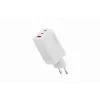 Wandoplader DIGITUS DA-10303 67W GaN, 2× USB-C + 1× USB-A, 100–240V, wit