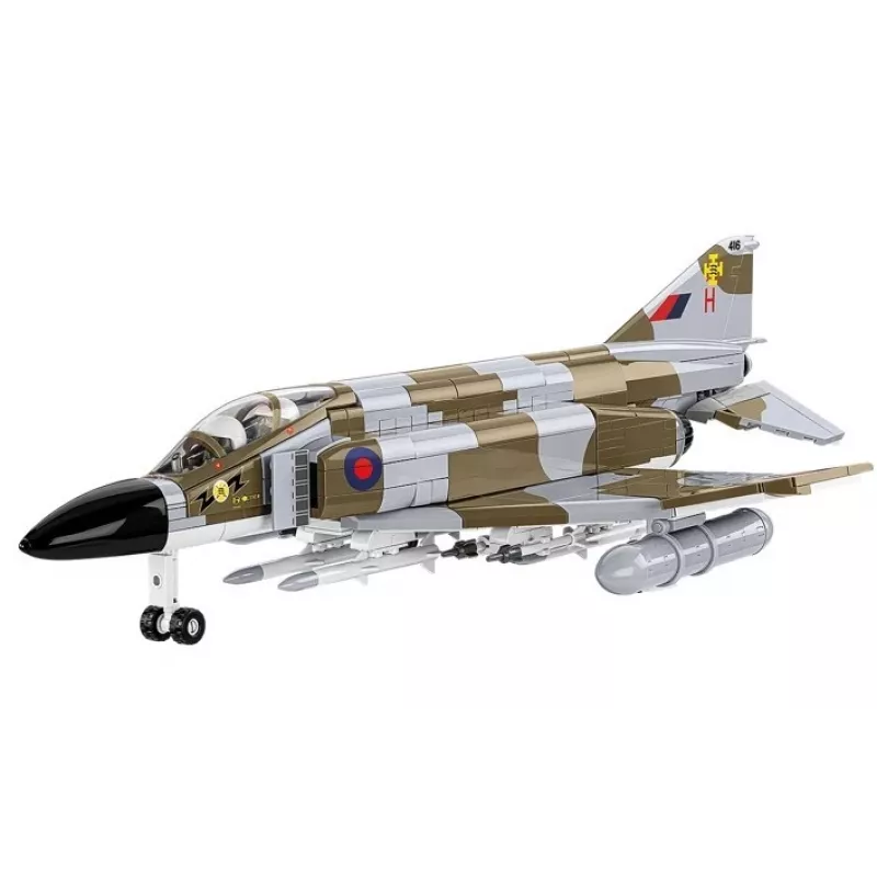 Cobi Blocks F-4M Phantom II militair vliegtuigmodel, 728-delige constructieset