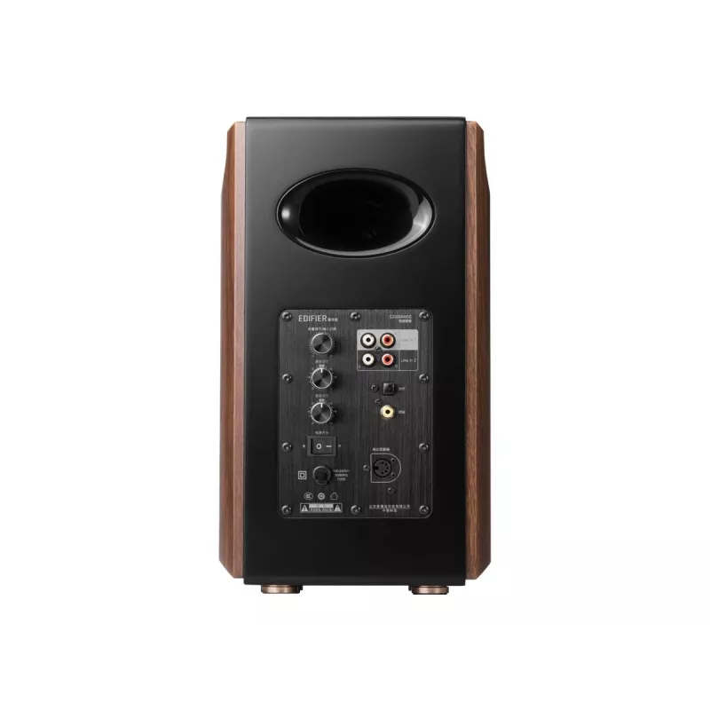 Luidspreker Edifier S2000MKIII 2.0, 130 W RMS, bekabeld & draadloos, zwart/hout