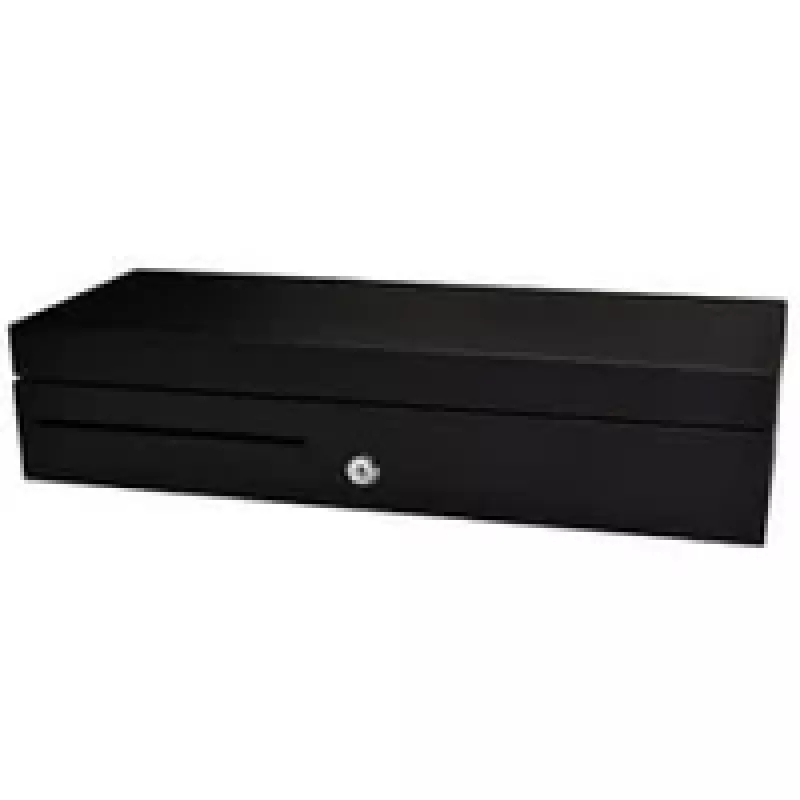 460 MM Flip Lid Drawer zwart kunststof insert met Mlock deksel kabel