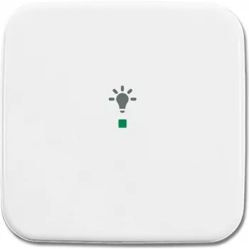 Busch-Jaeger 6220-0-0080 afdekplaat voor sensorhouder & -doos wit (2CKA006220A0080)