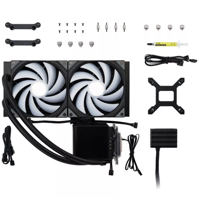 TRYX PANORAMA complete waterkoeling ARGB - 280 mm