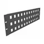 Keystone-paneel DeLOCK 19 inch Keystone patchpanel 48 poorten 3U zwart