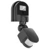 Maclean MCE25 GR wandgemonteerde 180° bewegings- en schemersensor, max. 1200W, grijs