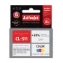 Inktpatroon ActiveJet AC-511R compatibel voor Canon CL-511, kleurstofbasis CMY, hoge (XL) capaciteit 12 ml, per stuk