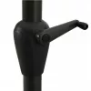 Tuinparasol Extralink opvouwbaar 3 m, groot, grafiet