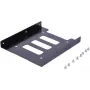 Montageframe ultron intern 1x2.5 SSD/HDD metaal zwart (377213)