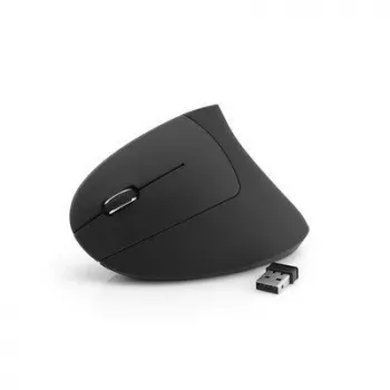 Muis USB optisch draadloos 6-TASTEN/LINKS zwart MROS233 Mediarange