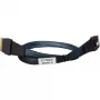 ICY DOCK - MB4026L-B - SlimSAS 4i SFF-8654 naar OCuLink 4i SFF-8611 kabel – 0,5 m