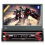 Audiocore AC9100 radio auto digitaal zwart, rood