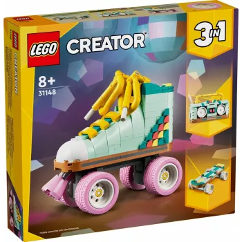 LEGO Creator bouwbare retro-rolschaatsen set 31148 2-in-1-model, 342 onderdelen, 140×160×70 mm
