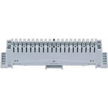 Patchpanel-aansluitstrip Corning 79101-511 00 met kleurcode (LSA-Plus 2/10DA)