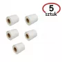Thermolabels BESTPAK 60 x 40 mm, thermisch direct, HotMelt-lijm, 1000 etiketten per rol, wit