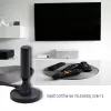 Binnen-TV-antenne QOLTEC 57016 DVB-T2 – compact ontwerp voor digitale terrestrische ontvangst