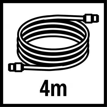 Slang Einhell 41.394.10 4 m 8 bar rood
