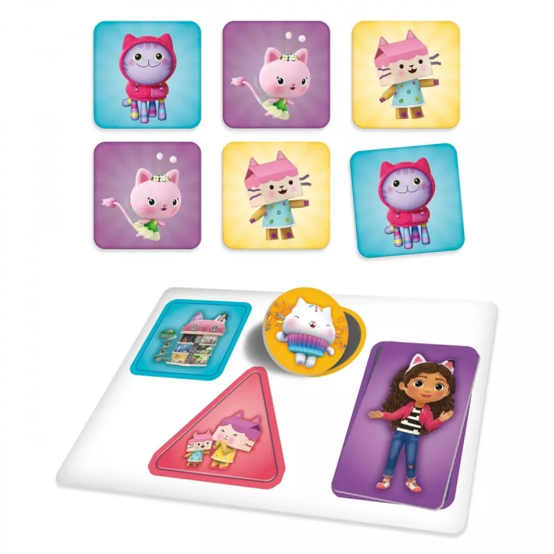 Activiteitentafel voor kinderen Lisciani Biurko z grami - Koci Domek Gabi, interactieve leertafel