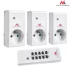 MCE153 draadloze stopcontacten 3-delige set - programmeerbaar + afstandsbediening
