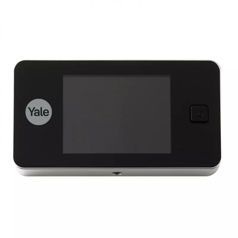 Digitale deurspion Yale 45-0500-1432-00-6011 — 8,13 cm LCD, 105° kijkhoek, 110° hoek, zwart, 2×AAA