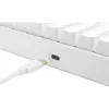Deltaco GAM-100-W-DE. Toetsenbord formfactor: 65%. Toetsenbordstijl: recht. Apparaatinterface: USB + Bluetooth, toetsenbord-key switch: mechanische switch,