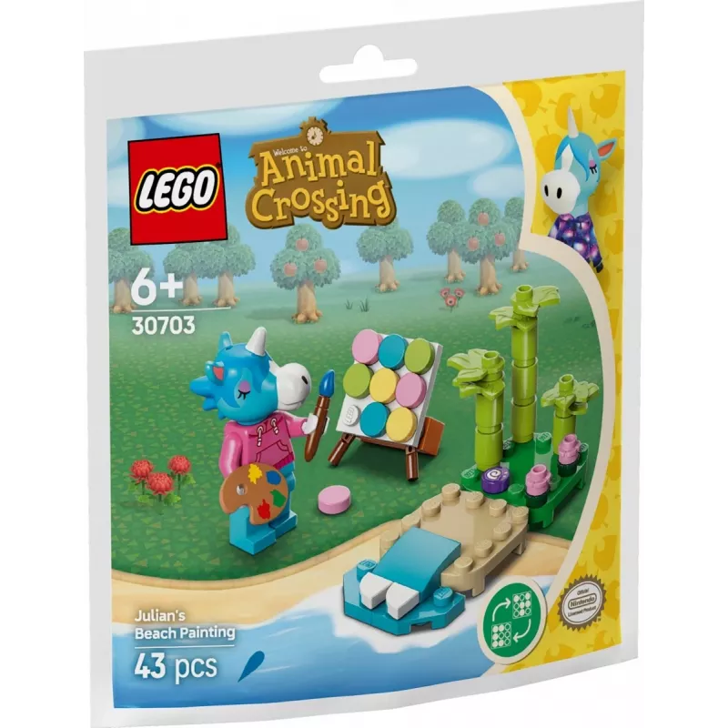 Bricks Animal Crossing 30703 Julians strandschilderij