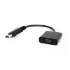 Adapter DisplayPort naar VGA zwart