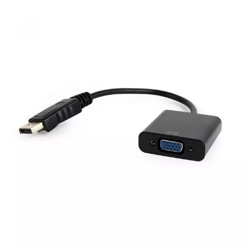 Adapter DisplayPort naar VGA zwart