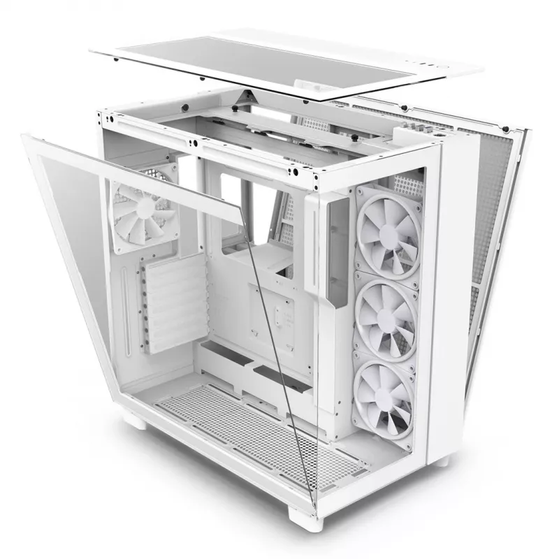 PC-behuizing NZXT H9 Elite Midi Tower wit