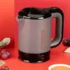 Jata JEHA1240 waterkoker, 0,5 l, 900 W, zwart/grijs