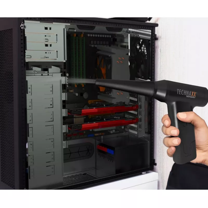 Ventilator Technaxx TX-293 160 W zwart ABS 130000 RPM USB