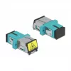 Glasvezelkoppeling DeLOCK 86890 SC simplex bus naar SC simplex bus multimode aqua