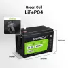 Greencell LiFePO4-batterij - 200Ah - 12.8V - 2560Wh L (CAV04S)