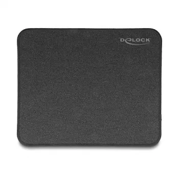 Muispad DeLOCK glitter-zwart 300x245mm rubber antislip