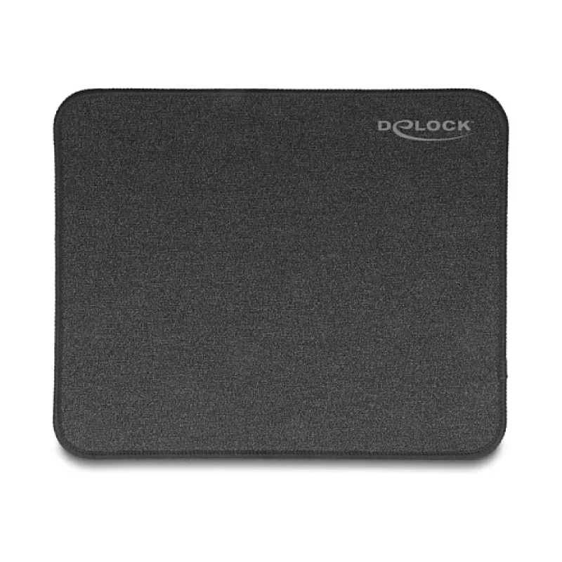 Muispad DeLOCK glitter-zwart 300x245mm rubber antislip