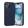 Siliconenhoes Vention KUFL0-20 voor iPhone 15 Plus, blauw – zachte beschermhoes, slanke pasvorm