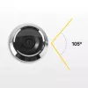Digitale deurspion Yale 45-0500-1432-00-6011 — 8,13 cm LCD, 105° kijkhoek, 110° hoek, zwart, 2×AAA