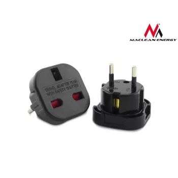Reisstekkeradapter UK EU PL