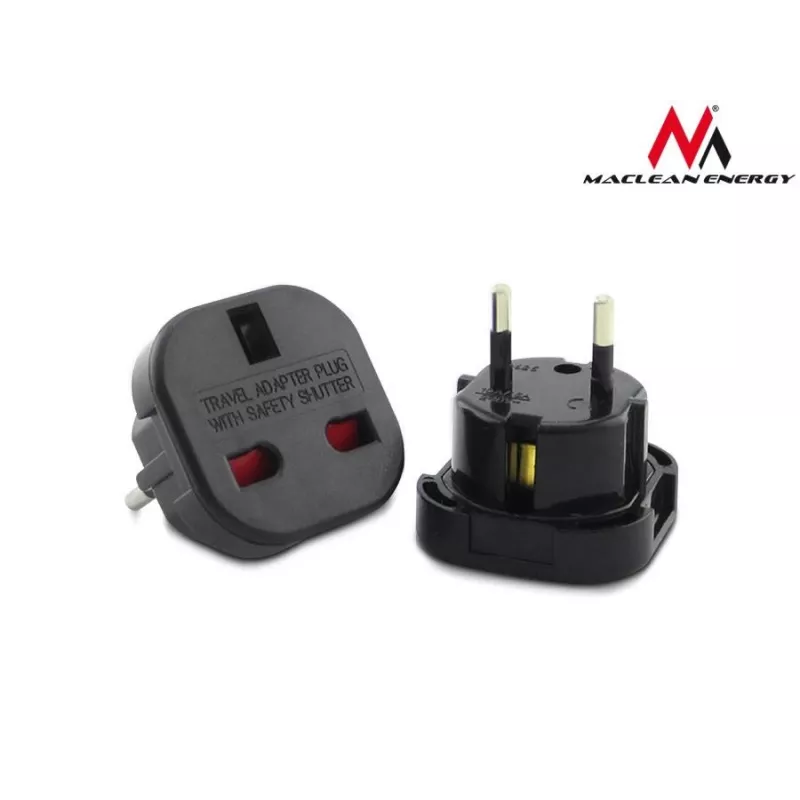 Reisstekkeradapter UK EU PL