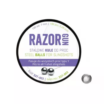 RazorGun 7 mm katapultkogels 100 stuks (337-003)