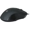 Bedrade optische muis DEFENDER MM-310 USB Type-A, 1000 DPI, dubbelhandig, 2 knoppen, zwart, 1,35 m kabel