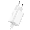 Oplader Baseus Quick Charger CCALL-BX02, 24 W max, USB Fast Charge 3.0, wit, 100–240 V