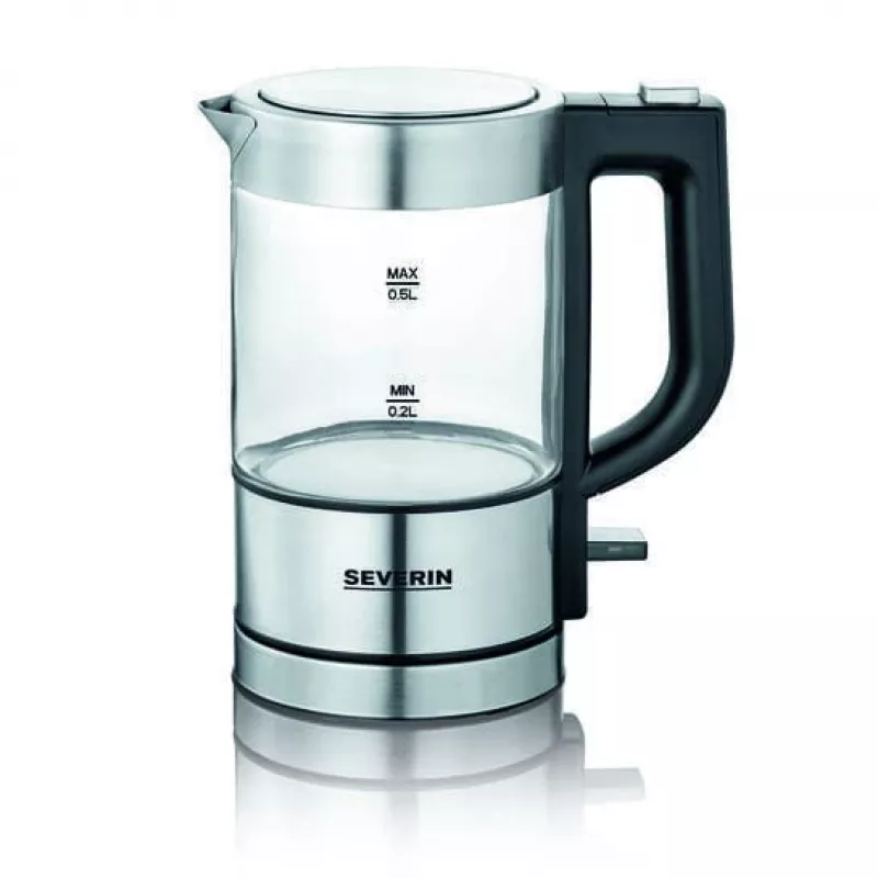 Severin WK 3472 waterkoker 0,5 l zilver 1100 W (WK3472)
