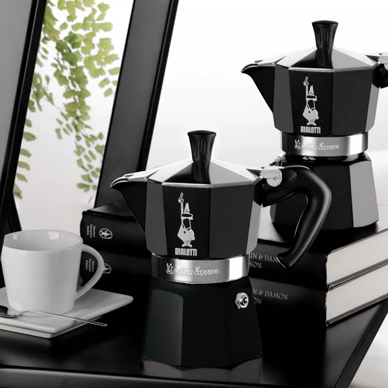 Bialetti Moka Express mokakan zwart