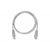 LAN-patchkabel Extralink Cat5e UTP 1 m, RJ-45 naar RJ-45, grijs
