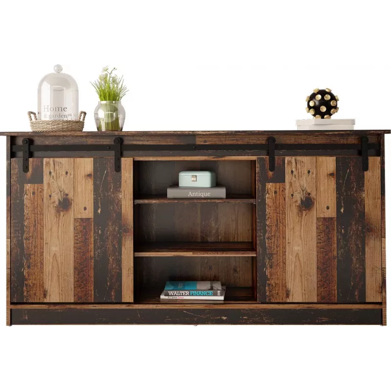 Dressoir 160x80x35 GRANERO oud hout