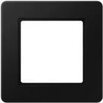 Jung A flow AF 581 BF SWM 1-voudig frame, verticale/horizontale montage, grafietzwart