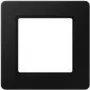 Jung A flow AF 581 BF SWM 1-voudig frame, verticale/horizontale montage, grafietzwart