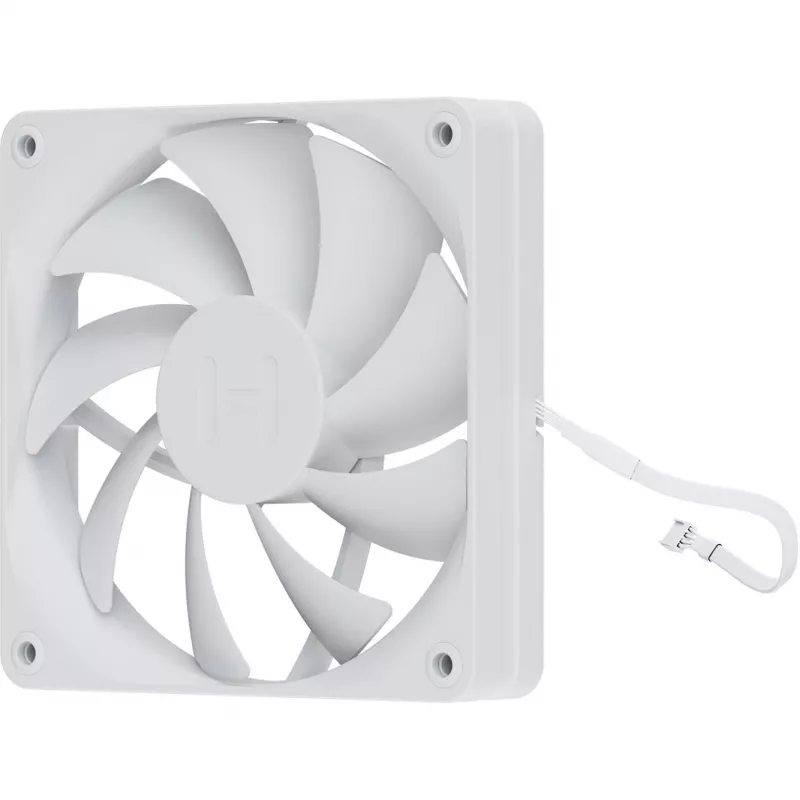 120 mm behuizingsventilator HYTE FA12 wit 4-pack — 120 mm, wit, model FA12