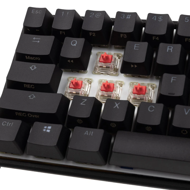 Ducky Mecha Pro SF toetsenbord, gaming, USB, US Engels, zwart