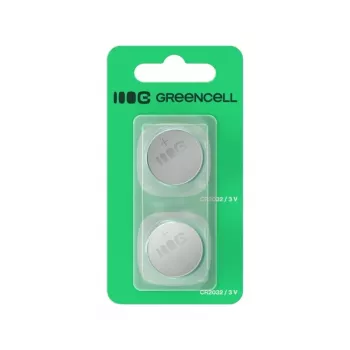 Knoopbatterij Green Cell Greencell blister 2x CR2032 3V 220mAh