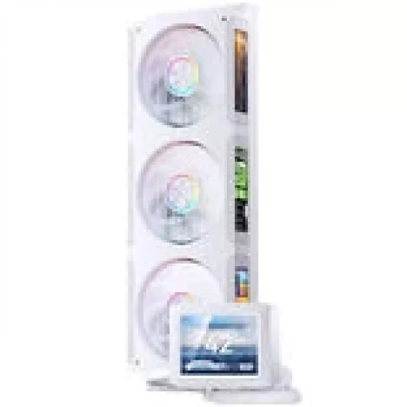 Jonsbo TF3-360SCW AiO-vloeistof-CPU-koeler 360 mm, ARGB, wit